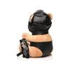 Master Series Hooded Bondage Bear - XR Brands BDSM Toy Model MB-2023 - Unisex - Pleasure in Submission - Brown - Adult Naughty Store