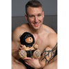 Master Series Hooded Bondage Bear - XR Brands BDSM Toy Model MB-2023 - Unisex - Pleasure in Submission - Brown - Adult Naughty Store