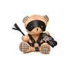 Master Series BDSM Bear Plush - Bondage Daddy Edition - Model MSBB-2023 - Unisex - Sensual Stimulation - Light Peach Brown - Adult Naughty Store