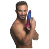 XR Brands Creature Cocks Intruder Alien Silicone Dildo - Model XRAID-001 - Unisex - Intense G-Spot and Prostate Stimulation - Cosmic Blue, Purple, and Pink - Adult Naughty Store