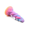 XR Brands Creature Cocks Moon Rider Glow In The Dark Unicorn Dildo - Model XR-MR-001 - Unisex Pleasure - Multi-Colored - Adult Naughty Store