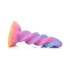 XR Brands Creature Cocks Moon Rider Glow In The Dark Unicorn Dildo - Model XR-MR-001 - Unisex Pleasure - Multi-Colored - Adult Naughty Store