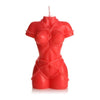 Master Series Bound Goddess Drip Candle Red - Sensual Wax Play Toy for Her (Model XRBC01G)