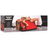 XR Brands Bedroom Bliss Lovers Bondage Bench - Model LBB-001 - Unisex BDSM Furniture for Enhanced Pleasure - Red/Black