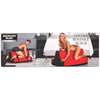 XR Brands Bedroom Bliss Lovers Bondage Bench - Model LBB-001 - Unisex BDSM Furniture for Enhanced Pleasure - Red/Black