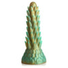 XR Brands Creature Cocks Stegosaurus Spiky Reptile Dildo - Model XRCR-2021 | Unisex | G-Spot/P-Spot Stimulation | Iridescent Green - Adult Naughty Store