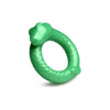 XR Brands Creature Cocks Serpentine Jade Silicone Cock Ring - Model: Jungle Serpent JM-01 - Unisex Stimulation Toy - Green - Adult Naughty Store