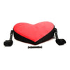 Bedroom Bliss Love Pillow by XR Brands | High Density Foam Heart-Shaped Support Pillow | Model: 2024 | Unisex | Multi-Functional | Red