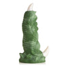 XR Brands Dragon Claw Silicone Dildo - Dragon's Lair D1 - Unisex - Internal Stimulation - Green