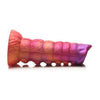 XR Brands Creature Cocks Nymphoid Ovipositor Silicone Dildo - Model F43 - Unisex Fantasy Alien Pleasure Toy in Sunset Colours - Adult Naughty Store