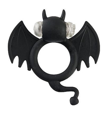 BadBat - Black Vibrating Penis Ring for Ultimate Pleasure