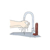 Dicky Soap with Balls - Fun Brown Lathering Bar for Clean, Playful Moments