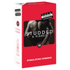 Condom 12pk Studs & Ribs 52mm
