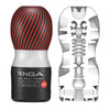 TENGA Air Flow Cup - Original: Revolutionary Air Pressure Stimulation Male Masturbator - Model AF-001 - For Men - Intense Pleasure for the Head and Shaft - Sleek Black