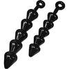 Satisfyer Anal Links X-Large Beaded Anal Toy - Model AL-005 - Unisex - Anal Stimulation - Black - Adult Naughty Store