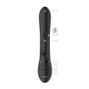 Amoris Rabbit Black - 10-Function Waterproof Rabbit Vibrator with Triple Motors