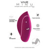 Minu Lay On Vibrator - Pink | Waterproof Silicone, 10 Powerful Vibration Modes