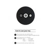 Shiatsu - Bendable Massager Wand - Black