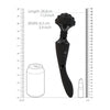 Shiatsu - Bendable Massager Wand - Black