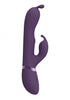 Gada - Vibrating Bunny Ear G-Spot Rabbit with Pulse Wave Shaft - Purple