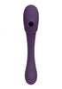 Mirai - Double Ended Pulse Wave & Air Wave Bendable Vibrator - Purple
