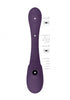 Mirai - Double Ended Pulse Wave & Air Wave Bendable Vibrator - Purple