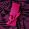 Kura - Thrusting G-Spot Vibrator with Flapping Tongue and Pulse Wave Stimulator - Pink