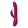 Sora - Up & Down Stimulating Rings, Vibrating G-Spot Rabbit - Pink