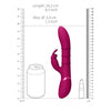Sora - Up & Down Stimulating Rings, Vibrating G-Spot Rabbit - Pink