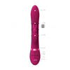 Sora - Up & Down Stimulating Rings, Vibrating G-Spot Rabbit - Pink