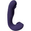 VIVE - Yuna - Rechargeable Dual Motor - Airwave Vibrator with Innovative G-Spot Flapping Stimulator - Purple
