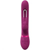 VIVE - Mika - Rechargeable Triple Motor - Vibrating Rabbit With Innovative G-Spot Flapping Stimulator - Pink