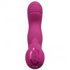 VIVE Yumi Rechargeable Triple Motor G-Spot & Tongue Stimulator - Pink Delights