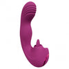 VIVE Yumi Rechargeable Triple Motor G-Spot & Tongue Stimulator - Pink Delights