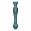Zalo Queen Wine Red G-Spot Stimulation Vibrator - Model QW1 - For Women - Delightful Pleasure in Wine Red