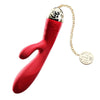 Introducing the Zalo Rosalie Royal Blue Dual Motor Rabbit Vibrator - Model RRV-5000: The Ultimate Pleasure for Her