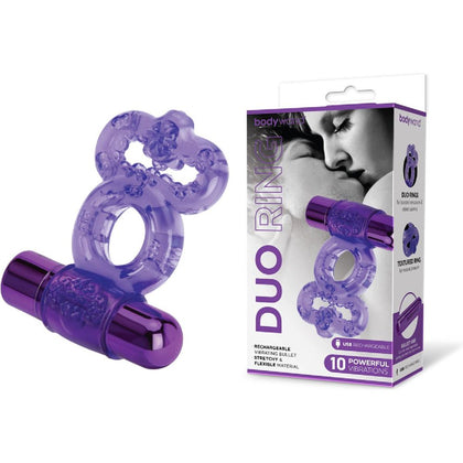 Bodywand Rechargeable Duo Ring: The Ultimate Couples Pleasure Toy! - Adult Naughty Store