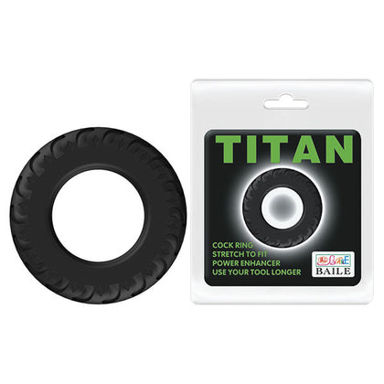 Titan Cock Ring Black