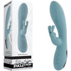 Velvet Whispers: Sensual Bliss 20.1 cm USB Rechargeable Rabbit Vibrator - Adult Naughty Store