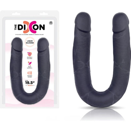 Pipedream - Silicone Double Dong Dixon- Black 50cm- Unisex Pleasure Toy