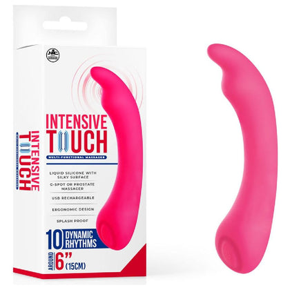 Introducing Intensive Touch by Pink: Vibrator - Model Name 15 - Unisex G-spot and Prostate Massager in Pink