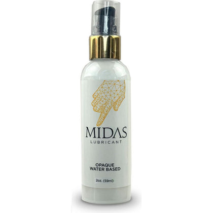 Midas Opaque Water Based Lubricant - 59 ml - Adult Naughty Store