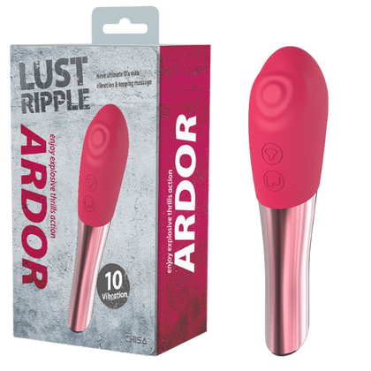 Seduction in Pink: Ardor Intimate Massager for Ultimate Pleasure - Adult Naughty Store