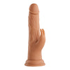 Introducing the Turbo Rabbit 2.0 Brown - The Ultimate Silicone G-Spot and Clitoral Vibrator - Adult Naughty Store