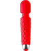 LW96: Coral Silicone and ABS Large Wand Vibrator - 20 Vibration Modes, 8 Intensities - Waterproof Pleasure Toy for Infinite Pleasure - Adult Naughty Store