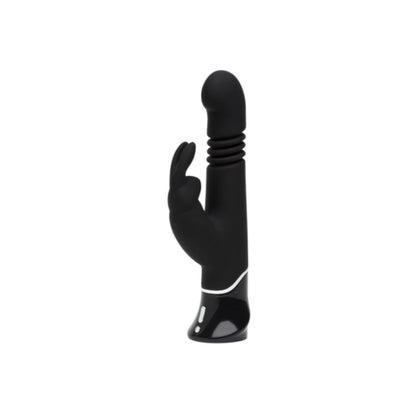 Fifty Shades of Grey Greedy Girl Rechargeable G-Spot Thrusting Rabbit Vibrator Black