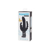 Midnight Seduction: Triple Ecstasy Sensation Rabbit Vibrator - Adult Naughty Store