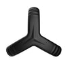 F-59: Tri Cock & Ball Ring - Black