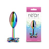 Rear Assets Clover Multicolour Aluminium Anal Plug BPA-600 Unisex Anal Pleasure Butt Plug - Adult Naughty Store