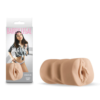Regina's Barely Legal Flesh Vagina Stroker - Model BL-001 - Female - Vaginal - TPE - Textured Shaft - Pink
